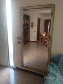 specchio in paulonia 