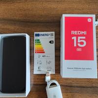 Smartfhone Xiaomi Redmi 15 5g mem 256 black 