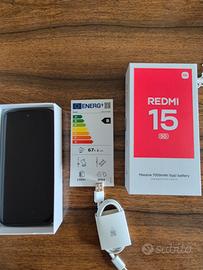 Smartfhone Xiaomi Redmi 15 5g mem 256 black 
