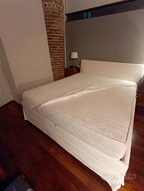 Letto sfoderabile e materasso a molle indipendenti