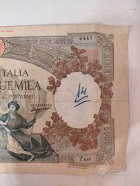 Banconota lire 5000 cinquemila 1947