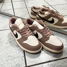 Nike Dunk Low Retro Marroni e Bianche