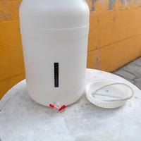 Bidoncino plastica alimenti 