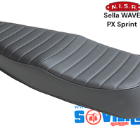 Sella NISA modello WAVE Nera Vespa 125 150 200 PX