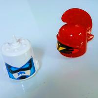 Testa Elmetto Casco Robot Componibili Vintage 80 