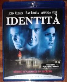 Identità Blu Ray Raro Fuori Catalogo