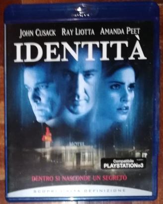 Identità Blu Ray Raro Fuori Catalogo
