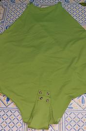 Body donna colore verde
