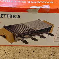 Raclette elettrica piastra