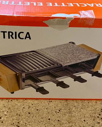 Raclette elettrica piastra