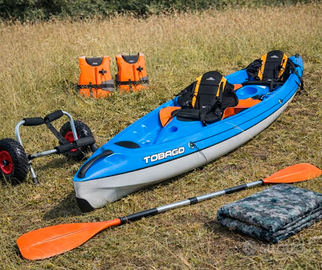 TOBAGO  kayak 3 posti touring compresi ACCESSORI