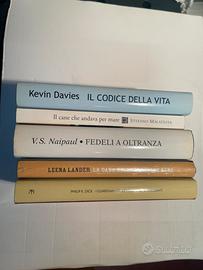 Lotto 5 libri – Naipaul, Dick, Malatesta, Davies