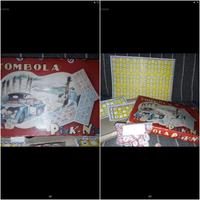 tre scatole Tombola vintage