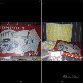 tre scatole Tombola vintage