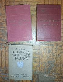 antiche Guide  TCI colonie italiane
