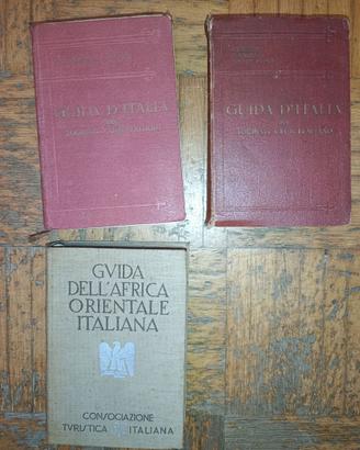 antiche Guide  TCI colonie italiane