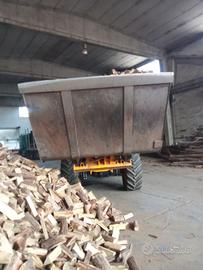 Legna da ardere secca di quercia e faggio 