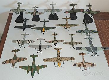 lotto aerei in metallo scala 1/72