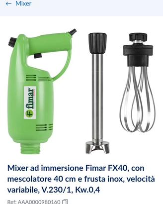 Mixer professionale
