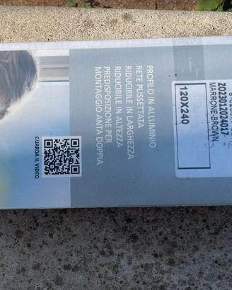 Zanzariera orizzontale professionale fai da te