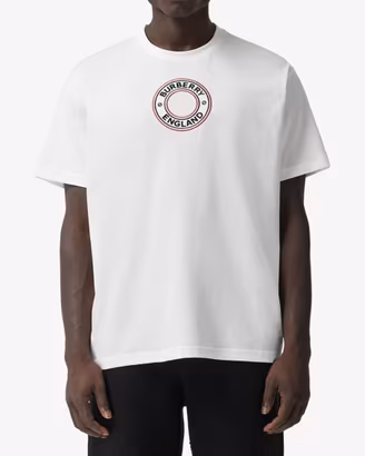 T-shirt BURBERRY uomo oversize fit