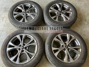 04 cerchi e gomme 18°pollici ford kuga ( bruniti )