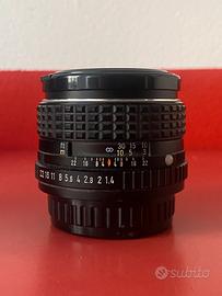 Obbiettivo Asahi Pentax A 50mm f1:1.4