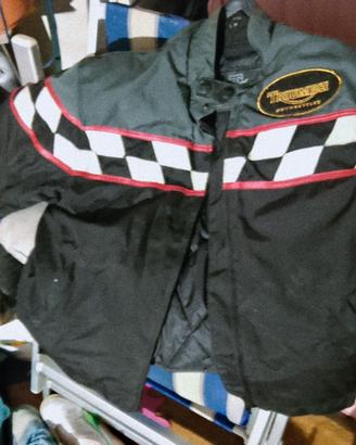 Giacca Vintage Pelle Triumph 