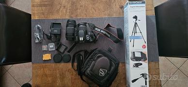 Set Reflex Canon Eos 700d + Accessori