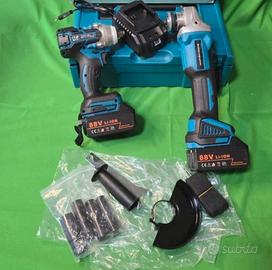 Kit Avvitatore a impulsi 88V + Smerigliatrice 88V 