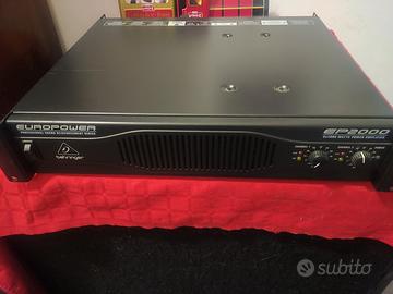 amplificatore behringer ep2000