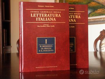 Storia generale della letteratura italiana 16 voll