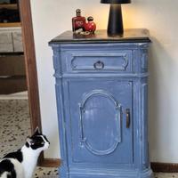 comodino shabby chic