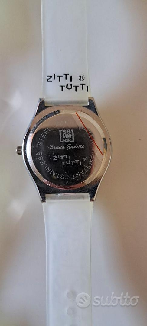 orologio da collezione Zitti Tutti SMR nuovo Abbigliamento e