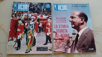 settimana INCOM 2 riviste 1958 e 1959 vedi foto