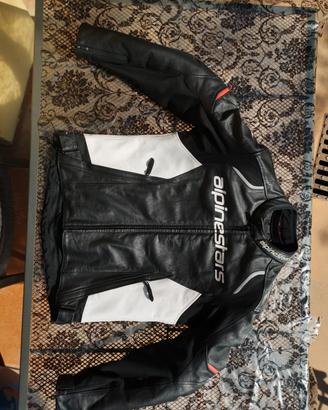 giacca 50 alpinestars uomo in pelle