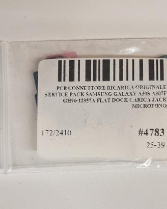 Scheda PCB,connettore di ricarica samsung A 30s