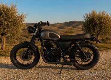 Mutt Motorcycles - Fat Sabbath Titanium - 250cc.