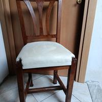 Sedie in arte povera