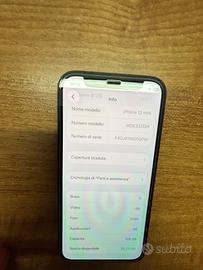 iPhone 12 mini 128GB Nero