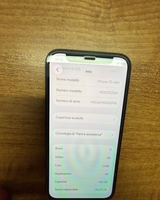 iPhone 12 mini 128GB Nero