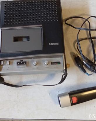 Registratore a cassette portatile Philips