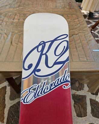 Tavola da Snowboard K2 completa di attacchi Flow