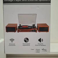 Giradischi wireless Bluetooth