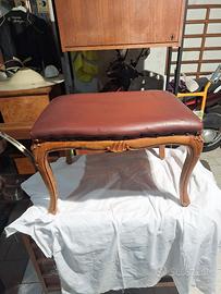 Pouff poggiapiedi anni 50