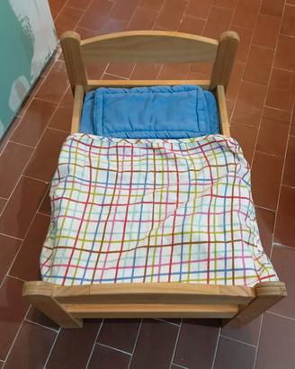 Letto per bambole 