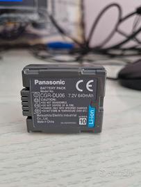 PANASONIC BATTERIA VIDEOCAMERA CGR-DU 06