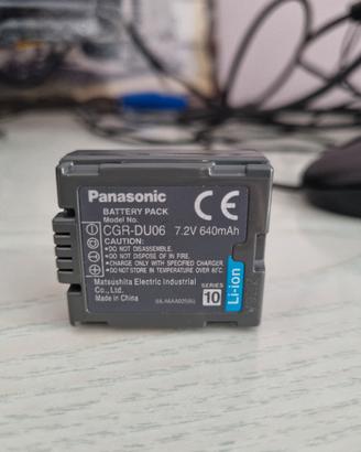 PANASONIC BATTERIA VIDEOCAMERA CGR-DU 06