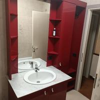 Mobile bagno laccato legno massiccio 