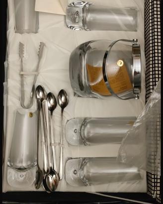 Set cristalleria Korba vintage anni ’70 completo